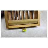 Sears Craftsman Wood Drill Bit Set with Box