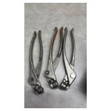 Auto Body Panel Pulling Pliers Set with Case