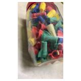 Colorful Plastic Wire Caps Collection