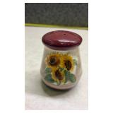 Sunflower Salt and Pepper Shakers(SS)