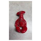 Red Ceramic Lobster Salt and Pepper Shakers(SS)