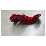 Red Ceramic Lobster Salt and Pepper Shakers(SS)