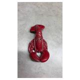Red Ceramic Lobster Salt and Pepper Shakers(SS)