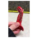 Red Ceramic Lobster Salt and Pepper Shakers(SS)