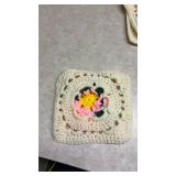 Floral Crochet Pot Holders