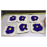 Floral Crochet Pot Holders