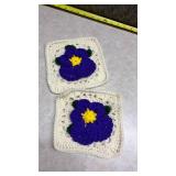 Floral Crochet Pot Holders