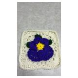 Floral Crochet Pot Holders
