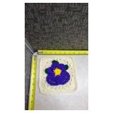 Floral Crochet Pot Holders