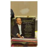 Mixed Music Album Collection with Storage Crate