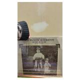 Mixed Music Album Collection with Storage Crate