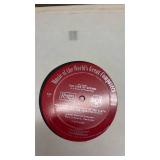 Mixed Music Album Collection with Storage Crate