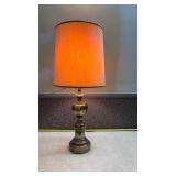 Mid-Century Brass Table Lamp(works)