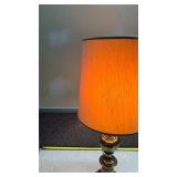 Mid-Century Brass Table Lamp(works)