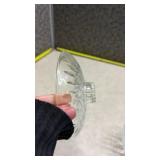 Clear Glass Candy Dish with Lid