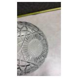 Clear Glass Candy Dish with Lid