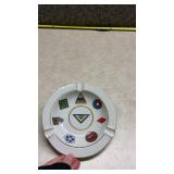 Military Unit Insignia Commemorative Ashtray