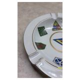 Military Unit Insignia Commemorative Ashtray