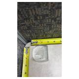 Scandinavian Glass Viking Ship Paperweight