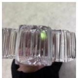 Lead Crystal Four Leaf Clover Decorative Paperweight