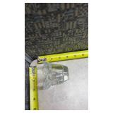 Tulip Lead Crystal Votive Candle Holders Set of 4