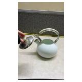 White Ceramic Tea Kettle