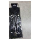 Black Elastic Y-Back Suspenders