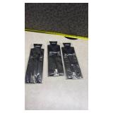 Black Elastic Y-Back Suspenders