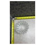 Mixed Crystal Cut Glass Serving Bowls Set