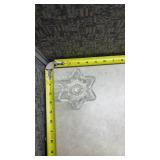 Mixed Crystal Cut Glass Serving Bowls Set