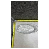 Mixed Crystal Cut Glass Serving Bowls Set