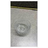 Mixed Crystal Cut Glass Serving Bowls Set