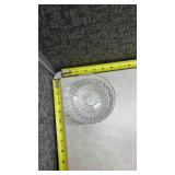 Mixed Crystal Cut Glass Serving Bowls Set