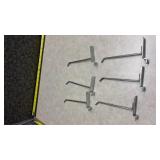 Metal Pegboard Hooks Assortment