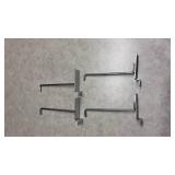 Metal Pegboard Hooks Assortment