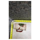 Hand-Painted Winter Scene Ceramic Beer Stein