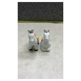 Decorative White Horse Salt and Pepper Shakers(SS)