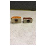 Ceramic Suitcase Salt and Pepper Shakers(SS)