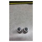 Canadian Red Glass Salt and Pepper Shakers(SS)