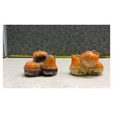 Thanksgiving Pumpkin Salt and Pepper Shakers(SS)