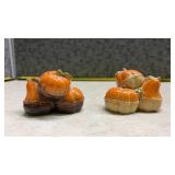 Thanksgiving Pumpkin Salt and Pepper Shakers(SS)