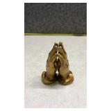 Bronze Praying Hands Salt and Pepper Shakers(SS)