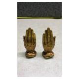 Bronze Praying Hands Salt and Pepper Shakers(SS)