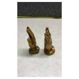 Bronze Praying Hands Salt and Pepper Shakers(SS)