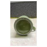 German Beer Stein with Pewter Lid