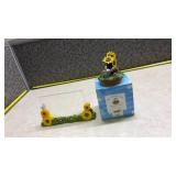 Sunflower Garden Set - Candle Topper and Frame