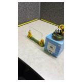 Sunflower Garden Set - Candle Topper and Frame