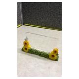 Sunflower Garden Set - Candle Topper and Frame