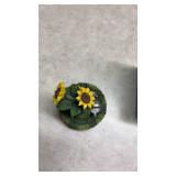 Sunflower Garden Set - Candle Topper and Frame