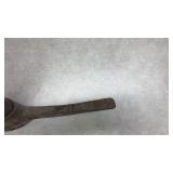 Forged Iron Pickaxe with Wooden Handle